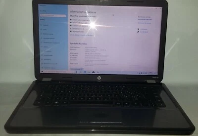 NOTEBOOK 15,6" HP Pavilion g6 cpu i3 hdd 320 gb ram 4 gb windows 10 - Immagine 1 di 3