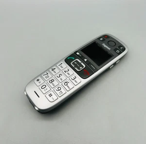 Siemens Gigaset E560H Mobilteil Telefon Telephone silber geprüft - Zdjęcie 1 z 4