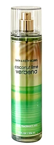 Bath & Body Works Coconut Lime Verbena Fine Fragrance Body Mist Spray 8 oz New - Picture 1 of 1