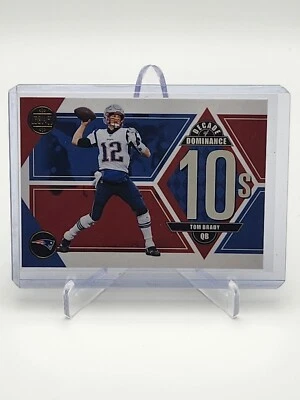 2022 Panini Legacy Tom Brady Decade of Dominance #DD-17 New England Patriots HOF - Image 1 of 2
