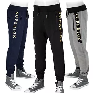 Jogginghose Freizeithose Kinder Hose Sporthose Turnen Jungen Joggers Neu #S_R - Bild 1 von 8