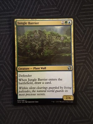 mtg jungle barrier iconic masters - Image 1 of 2