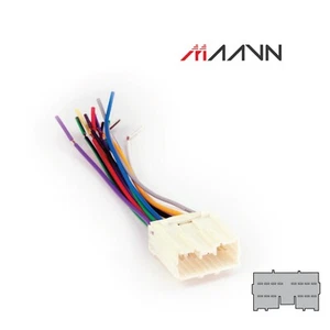 Car Stereo Radio CD DVD Wiring Harness For MITSUBISHI Pajero Power Cable - Bild 1 von 5