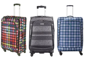 Highbury Luxury 4 Wheel Expandable Spinner Trolley Luggage Cases - Picture 1 of 25