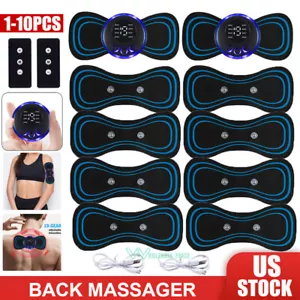Electric Stimulation Pulse Muscle Massager Tens Unit Machine Therapy Pain Relief - Picture 1 of 25