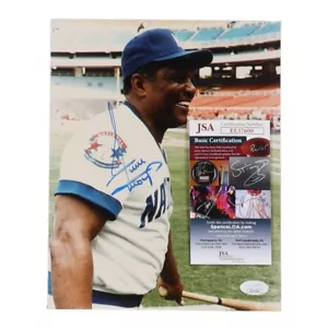 Willie Mays Signed 8x10 Photo. JSA Authenticated. - Picture 1 of 1