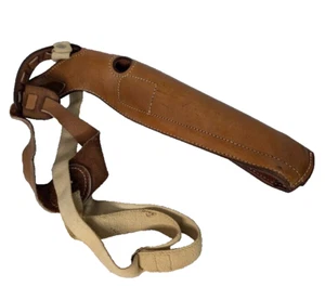 TRIPLE K 191  7   8  Vertical Leather Holster  San Diego 17" Large Revolver - Picture 1 of 12