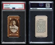 1912 Imperial International League Tobacco C46 Ray Demmitt #11 PSA 1.5