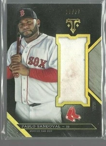 2016 Topps Triple Threads Unity Jumbo Relics #UJRPSN Pablo Sandoval (ref 72798) - Picture 1 of 1
