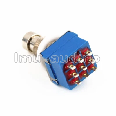 MARKENLOS 3PDT Foot Switch Stompbox Pedal CN Seller True Bypass Foot Switch Fashion