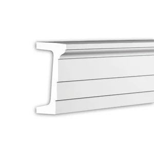 Profhome 404202 Architrav perfil de fachada barra de estuco estuco exterior 2 m - Imagen 1 de 4