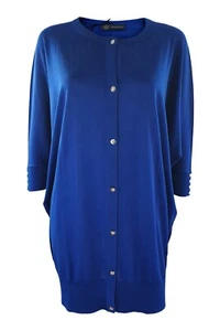 VERSACE Royal Blue Wool Jumper Dress (IT 42) - Picture 1 of 5