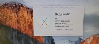 Tarjeta de video Apple iMac 27" 3.2 GHx i3 8GB 2011 512MB Foto 1 de 4