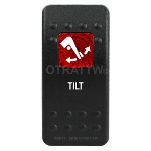 OTRATTW Carling Technologies Contura II Rocker solamente, INCLINACIÓN, LENTE ROJA - Imagen 1 de 2