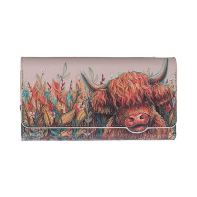 Nemesis Now Highland Cow Embossed Purse - Image 1 of 4