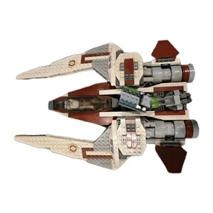 75051 LEGO Star Wars Jedi Scout Fighter - BUILT MISSING 2 MINIS - Picture 1 of 2