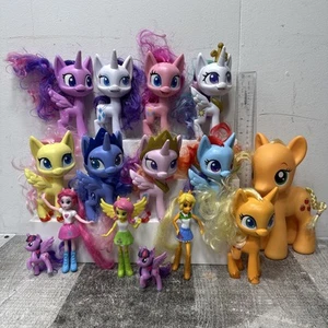 Hasbro My Little Pony Mega Friendship Collection Pony Figures Lot Equestria - Picture 1 of 7