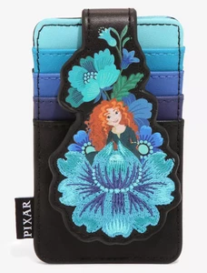 Cartera Loungefly Mérida Disney Portatarjetas de Identificación Pixar Princesa Valiente NUEVA - Imagen 1 de 3