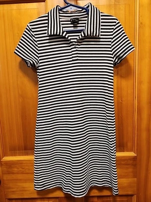 Little Girls Art Class Size S (6-6x) Black and White Dress Short Sleeve - Image 1 of 4