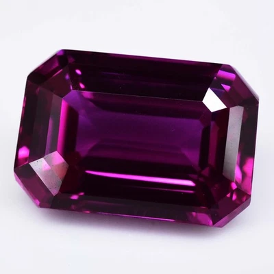 17.75 Ct Natural Mogok Red-Pink Ruby Radiant Cut CERTIFIED Loose Gemstone - Image 1 of 4