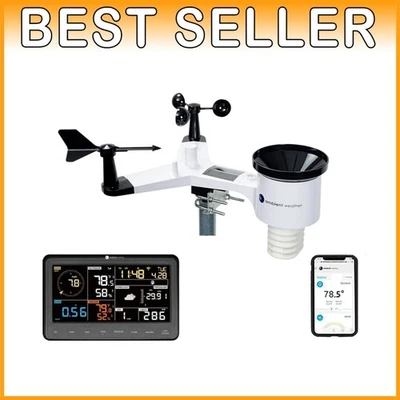 Customizable Alerts - Solar Powered Weather Station - Image 1 of 4