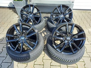 Winterräder Golf 7 Golf 8 A3 Leon Octavia 4x CMS C27 black Barum Reifen 16 " - Bild 1 von 1