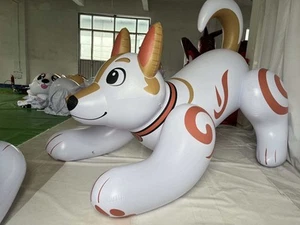 PREORDER New 8ft Inflatable Husky V2.0 - Foto 1 di 7