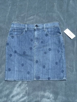 NUEVO CON ETIQUETAS NUEVO J. Falda lápiz vaquera marca lunares • 26 • Lyla • Jean azul denim Foto 1 de 4