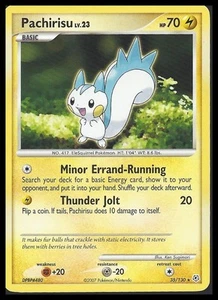 Pokemon Diamante y Perla #35/130 Pachirisu - Raro - Imagen 1 de 1