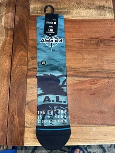 NWT Stance Casual crew socks, men's L (9-13), 2023 All Star Game, green, MLB, AL - Picture 1 of 6