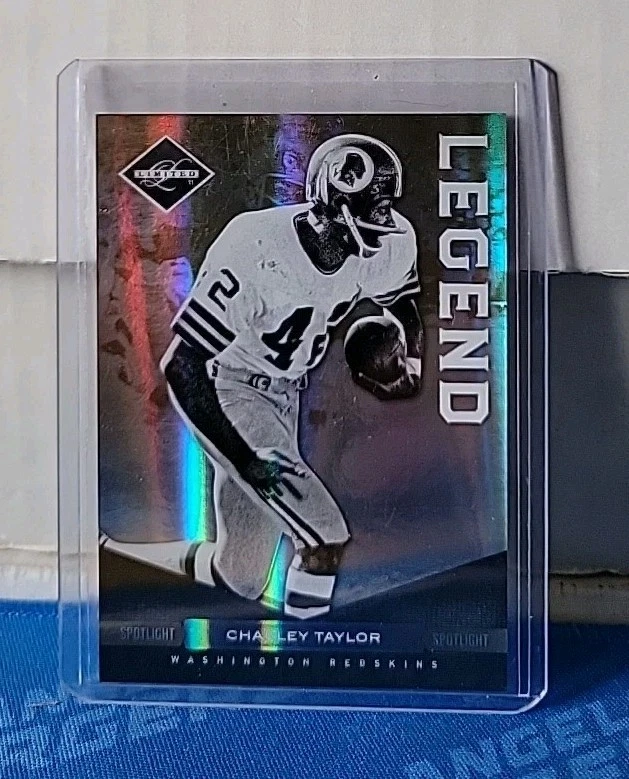2011 Panini Limited Legends Spotlight Gold /25 Charley Taylor #136 HOF - Image 1 of 2