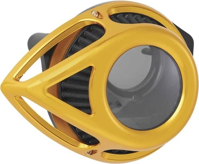 Clear Tear Sucker Gold Air Cleaner For HD Heritage Softail EFI FLSTCI 2000-2017 - Image 1 of 3