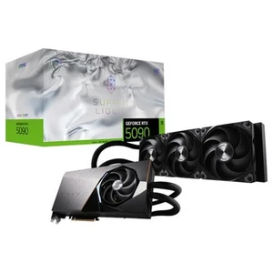MSI Graphics Card GeForce RTX 5090 32GB SUPRIM LIQUID SOC GDDR7 Boost 2565 MHz - Picture 1 of 5