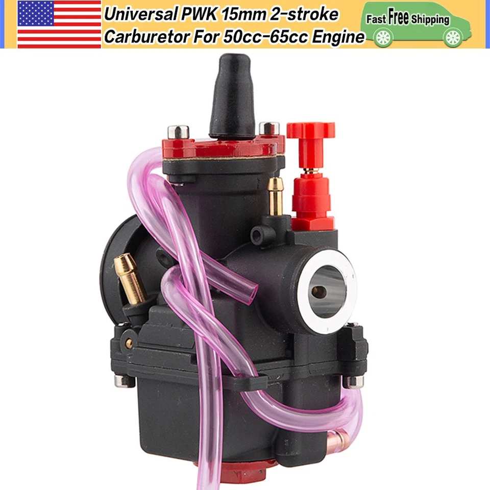 PWK15 15mm Carburetor For KTM SX50 Husqvarna TC50 Mini Off Road 50cc-65cc Engine — 第 1/4 张图片