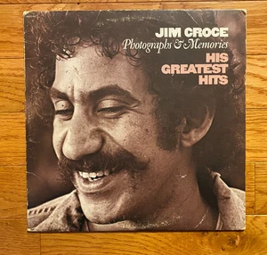Jim Croce - Photographs & Memories His Greatest Hits LP 1974 Pressing w/ Inner - Picture 1 of 6