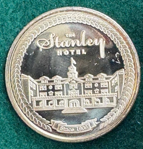 Moneda Ficha Centenario Hotel Stanley La Película Brillante Stephen King - Imagen 1 de 3