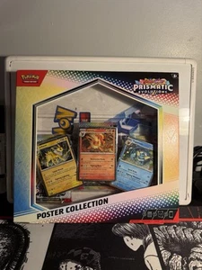 Pokémon TCG Scarlet & Violet Prismatic Evolutions Poster Collection Box SEALED - Bild 1 von 2