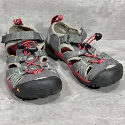 Sandalias de Senderismo Keen Whisper Gris Cordón Gancho y Lazo Correa Niños Talla 12 Foto 1 de 4
