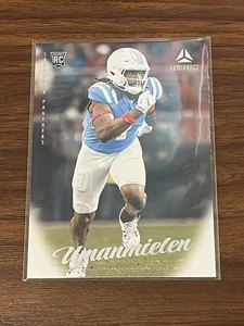2025 Panini Luminance Princely Umanmielen RC #156 Base Card Carolina Panthers - Picture 1 of 2