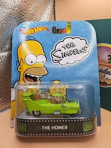 Hot Wheels Retro Entertainment Series THE SIMPSONS - THE HOMER Real Riders - Picture 1 of 7
