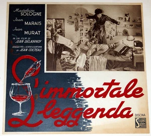 fotobusta film L'ETERNEL RETOUR Jean Cocteau Jean Marais M.Sologne 1945 #2 - Picture 1 of 1
