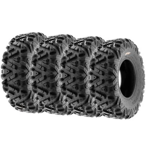 Set 4 SunF 30x10R14 30x10-14 ATV UTV SxS Tires 8 Ply All Terrain A033 - Picture 1 of 12