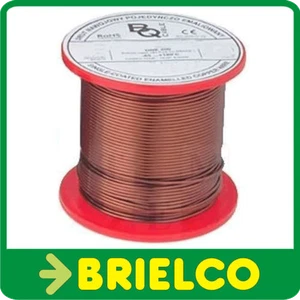 HILO DE COBRE ESMALTADO 0.2MM CARRETE 250GRS BOBINADO ROLLO ALAMBRE 850M BD6763 - Imagen 1 de 1