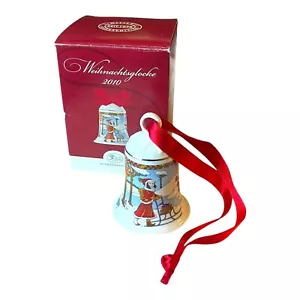Hutschenreuther Weihnachtsglocke 2010 Im Zimmerwald Porzellan Ole mit OVP 10764 - Bild 1 von 9