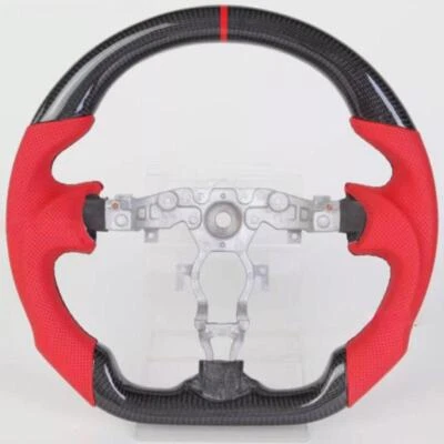 Carbon Fiber Customized Steering Wheel For Nissan 370Z Z34 Nismo 2008-2020 — 第 1/4 张图片