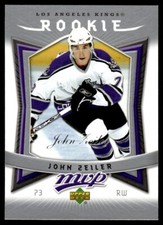 2007-08 Upper Deck MVP John Zeiler Rookie Los Angeles Kings #330