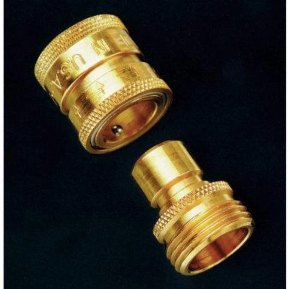 Desconexión rápida de latón Dramm Foto 1 de 1