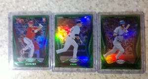 2020 Chronicles Certified Green Shogo Akiyama RC- Cody Bellinger- Gavin Lux - Picture 1 of 4