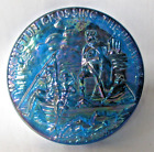 Holly City Bottle Iridescent Glass Paperweight Washington Crossing the Delaware