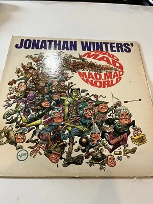 It's a MAD MAD MAD Mad WORLD with Jonathon Winters Lp Record with sleeve - Image 1 of 4